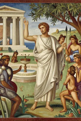 Ambrose historical or symbolic source image
