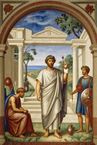Benedictus historical or symbolic source image
