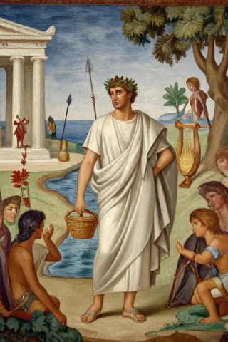 Damon historical or symbolic source image