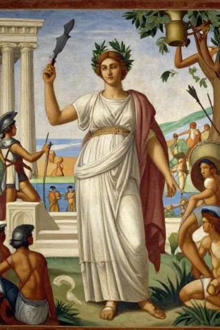 Dorothea historical or symbolic source image