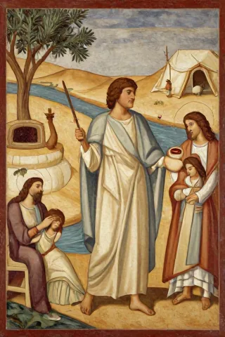 Ezra historical or symbolic source image