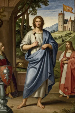Garrett historical or symbolic source image
