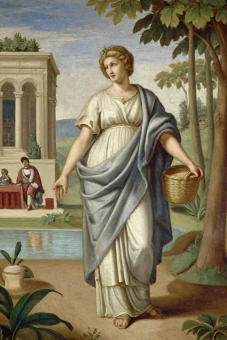 Ina historical or symbolic source image