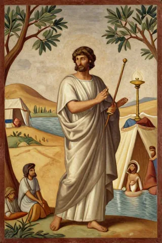 Lazarus historical or symbolic source image